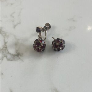 Vintage garnet Earrings